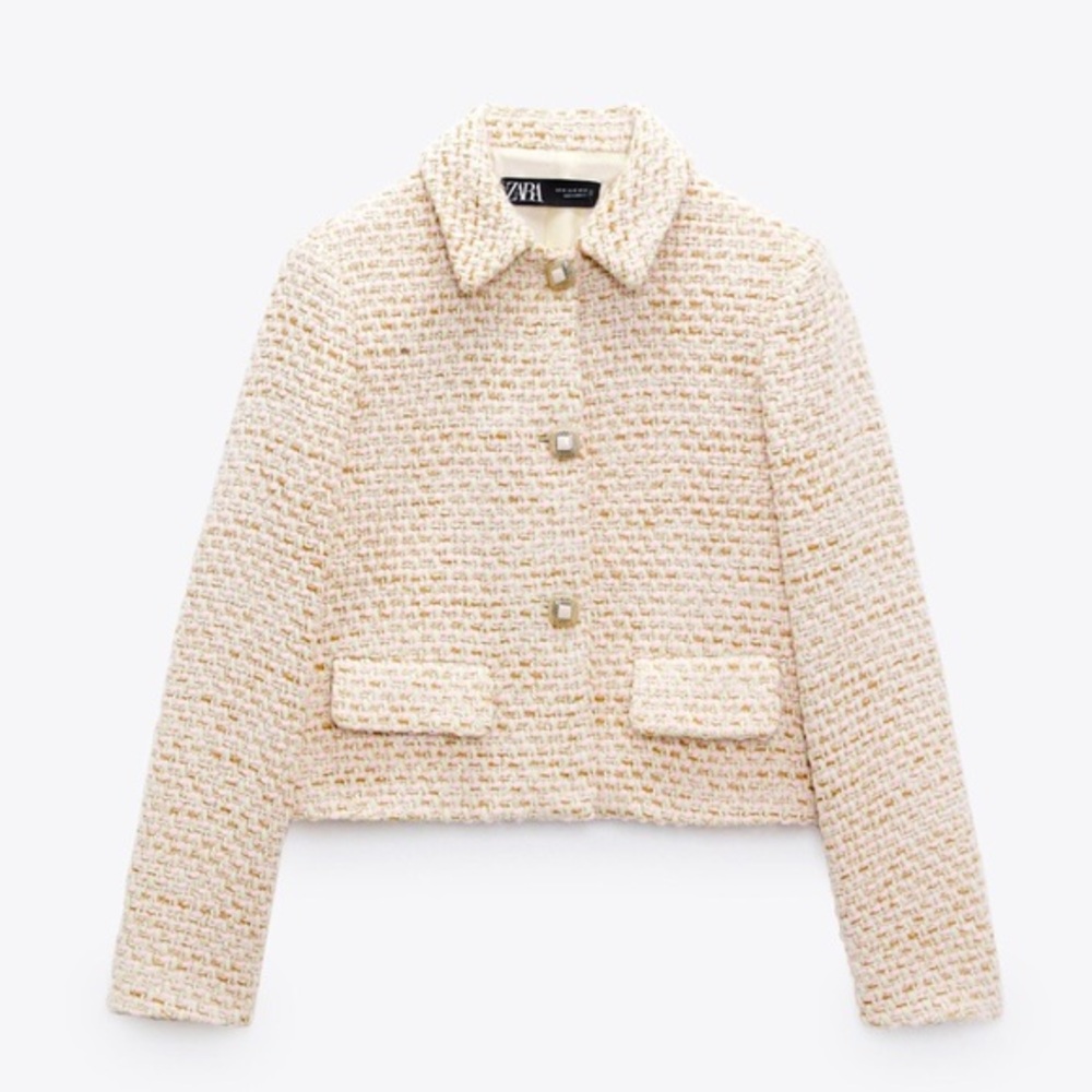 Zara tweed jacket - Picture 1 of 9